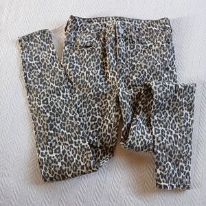 aeo ♡ hi-rise jegging next level stretch animal print 4 american eagle leopard